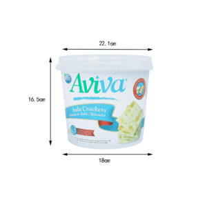 Soda cracker food bucket